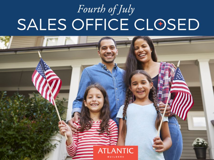 Sales office closed July 4th and 5th! 
